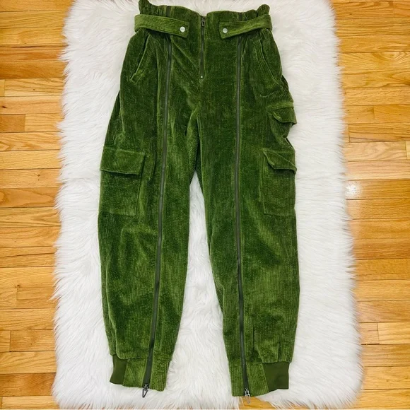 NWT! ADIDAS X IVY PARK Ivy Park Stretch Cotton Corduroy Cargo